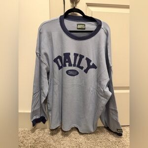 Daily Drills Medium/Large Blue Oversized Daily Thermal. 💙⚡️